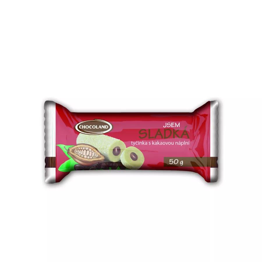 Soy bar with cocoa filling 50 g