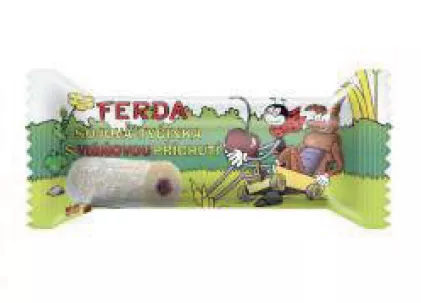 Ferda soy bar filled with cherry filling 50 g