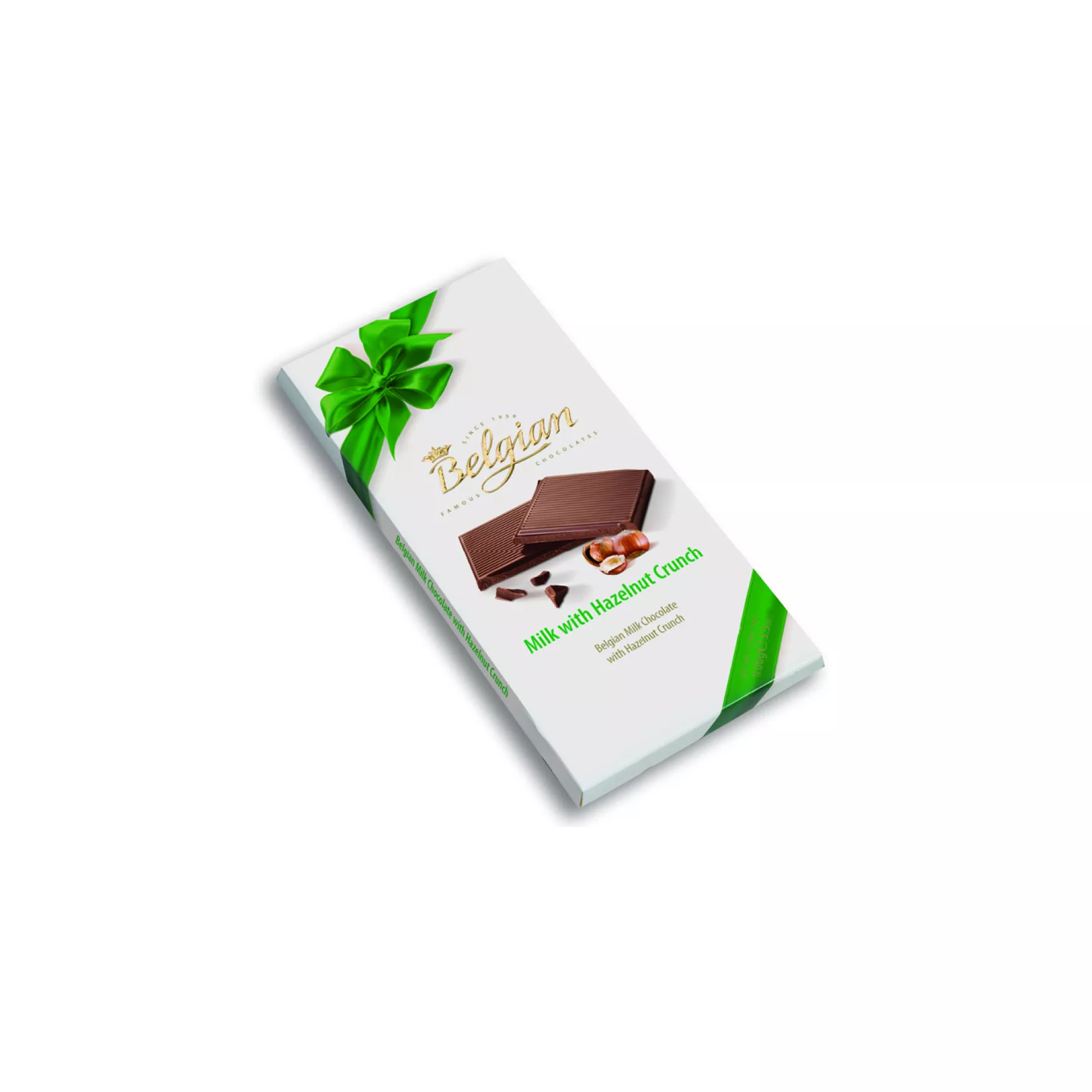 Milk chocolate bar with hazelnuts 100 g