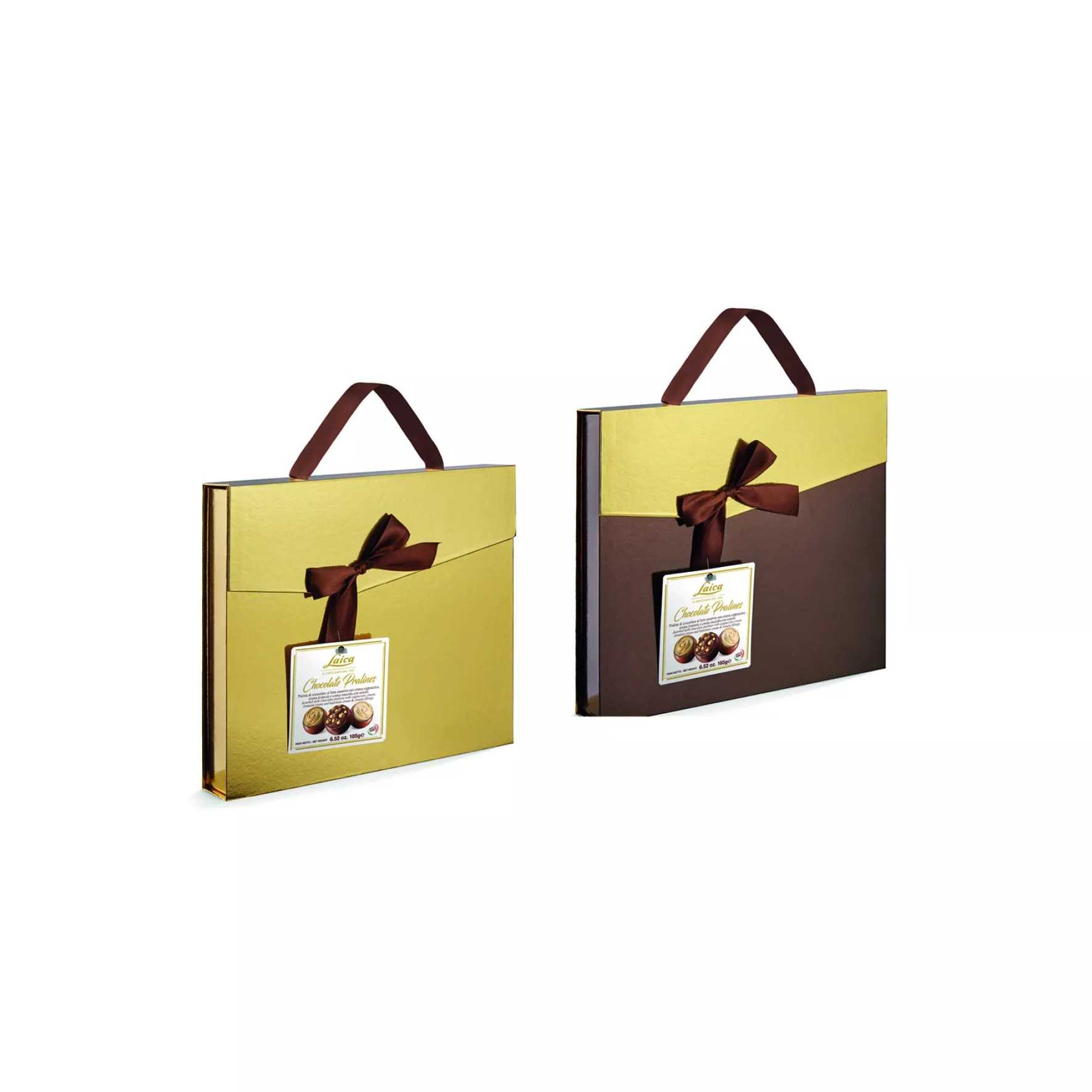 Box of chocolate luxury handbag 185 g