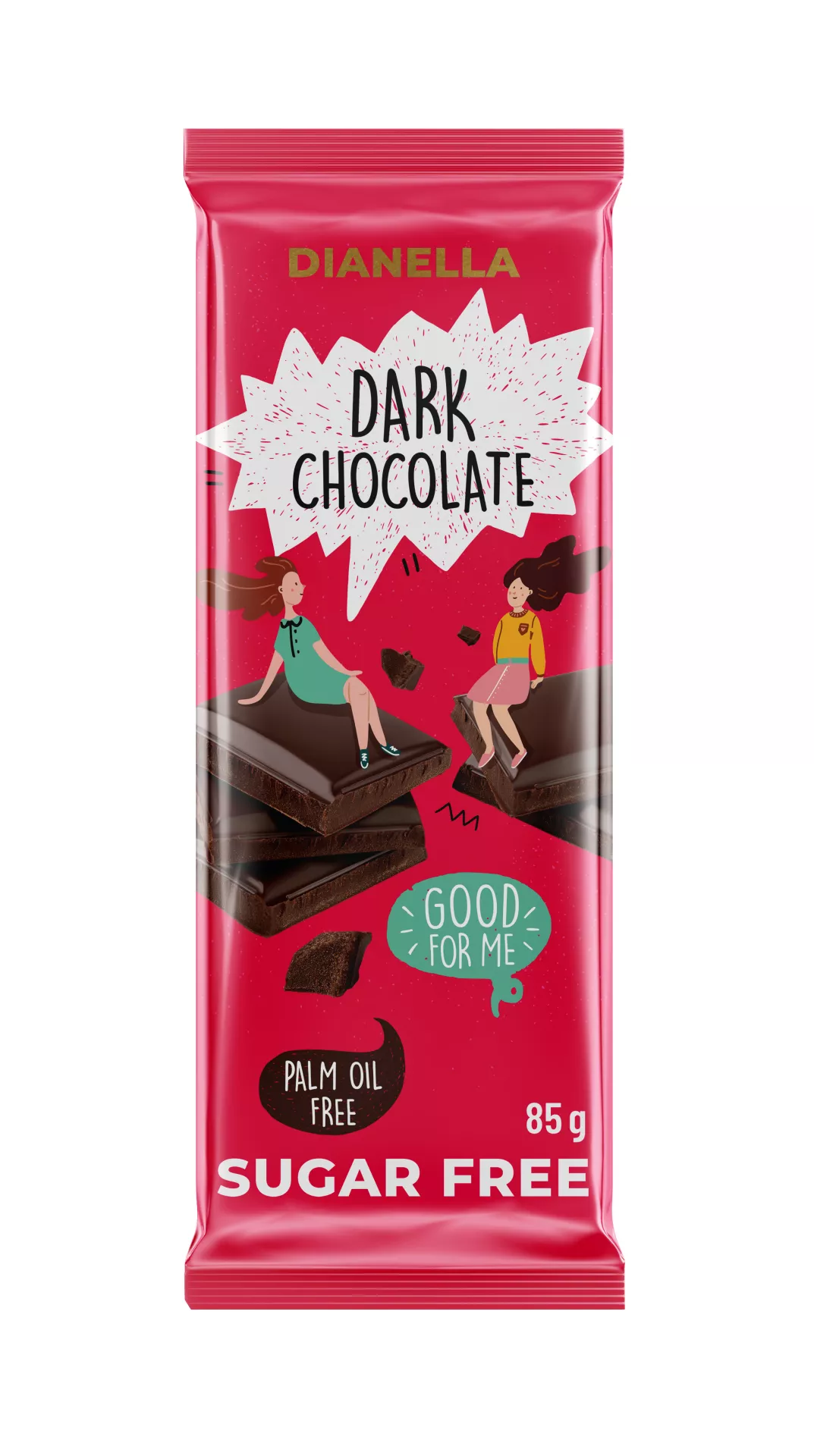 Dianella čokoláda sugar free hořká 85 g