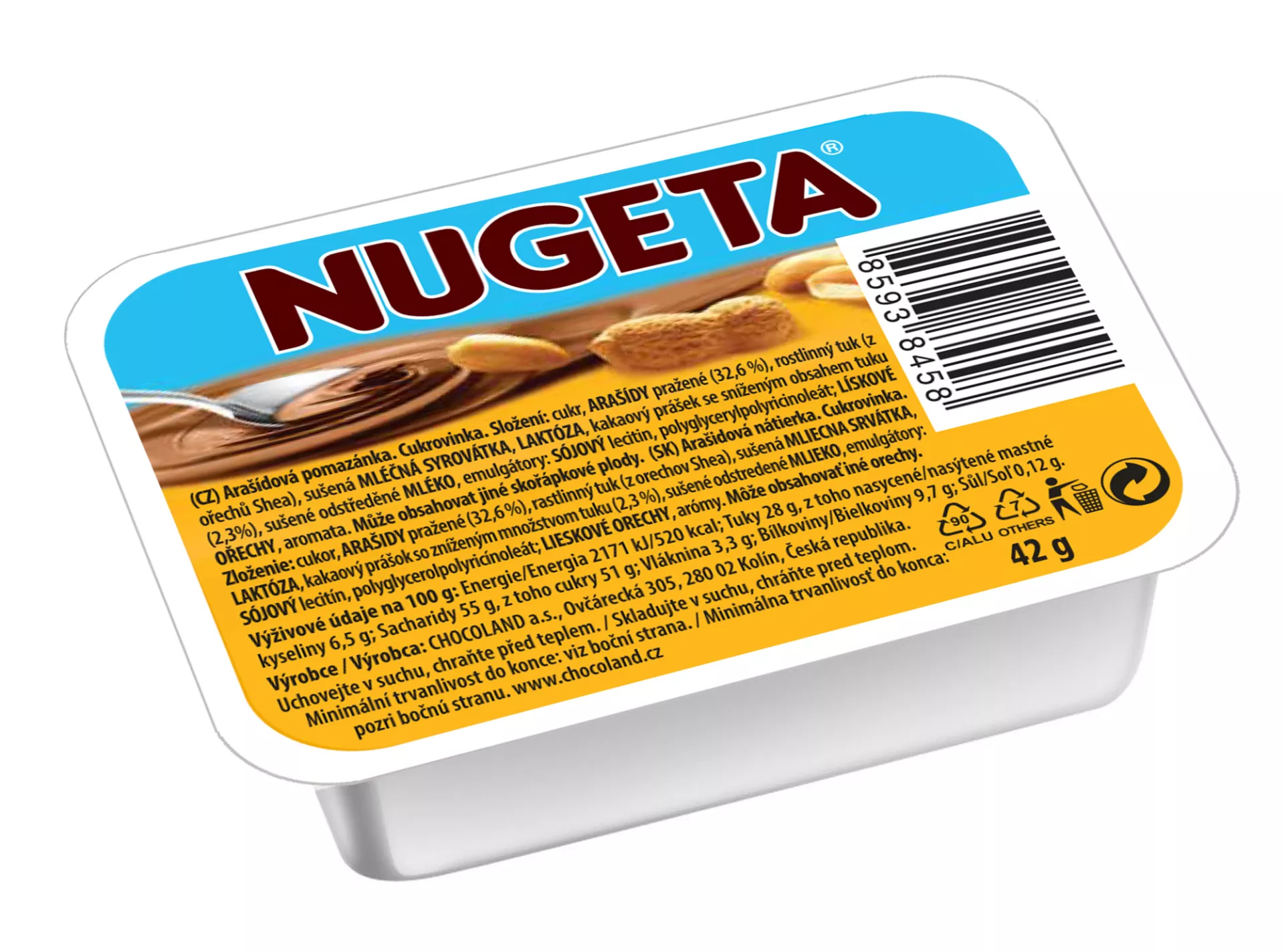 Nugeta 42 g arašídová