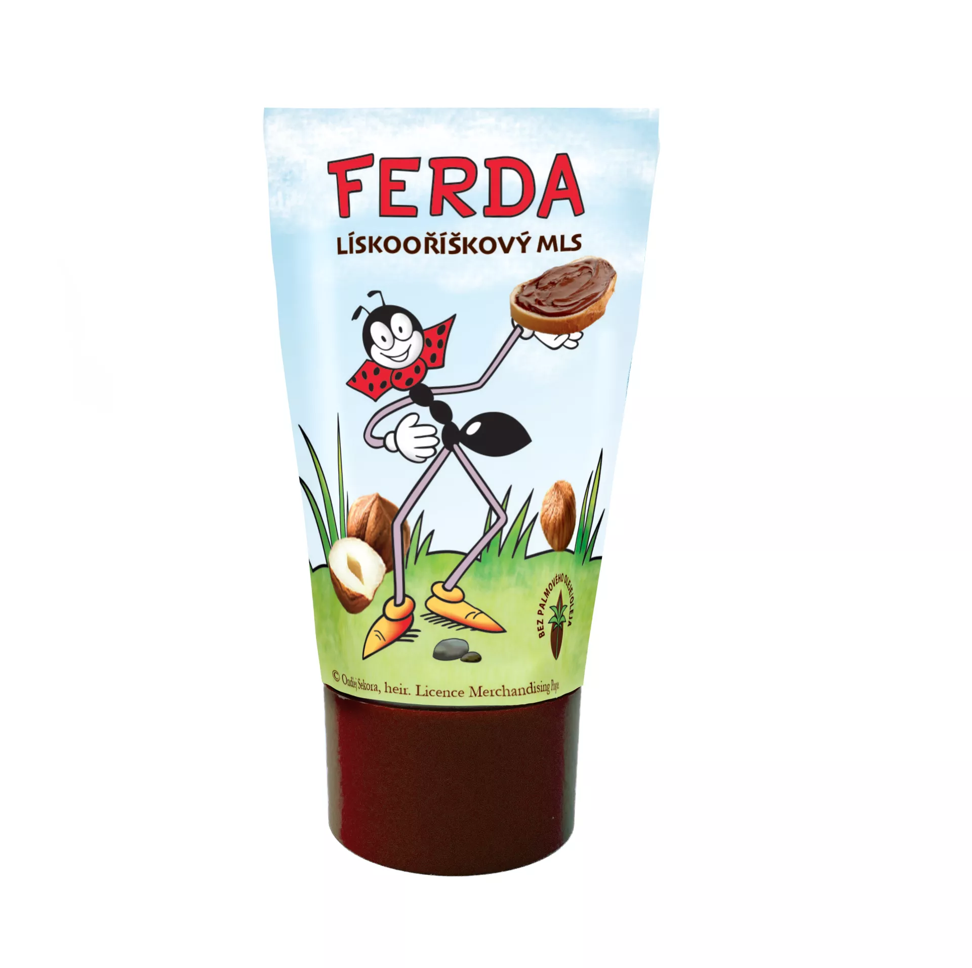 Ferda and Ladybug - tube hazelnut spread 35 g
