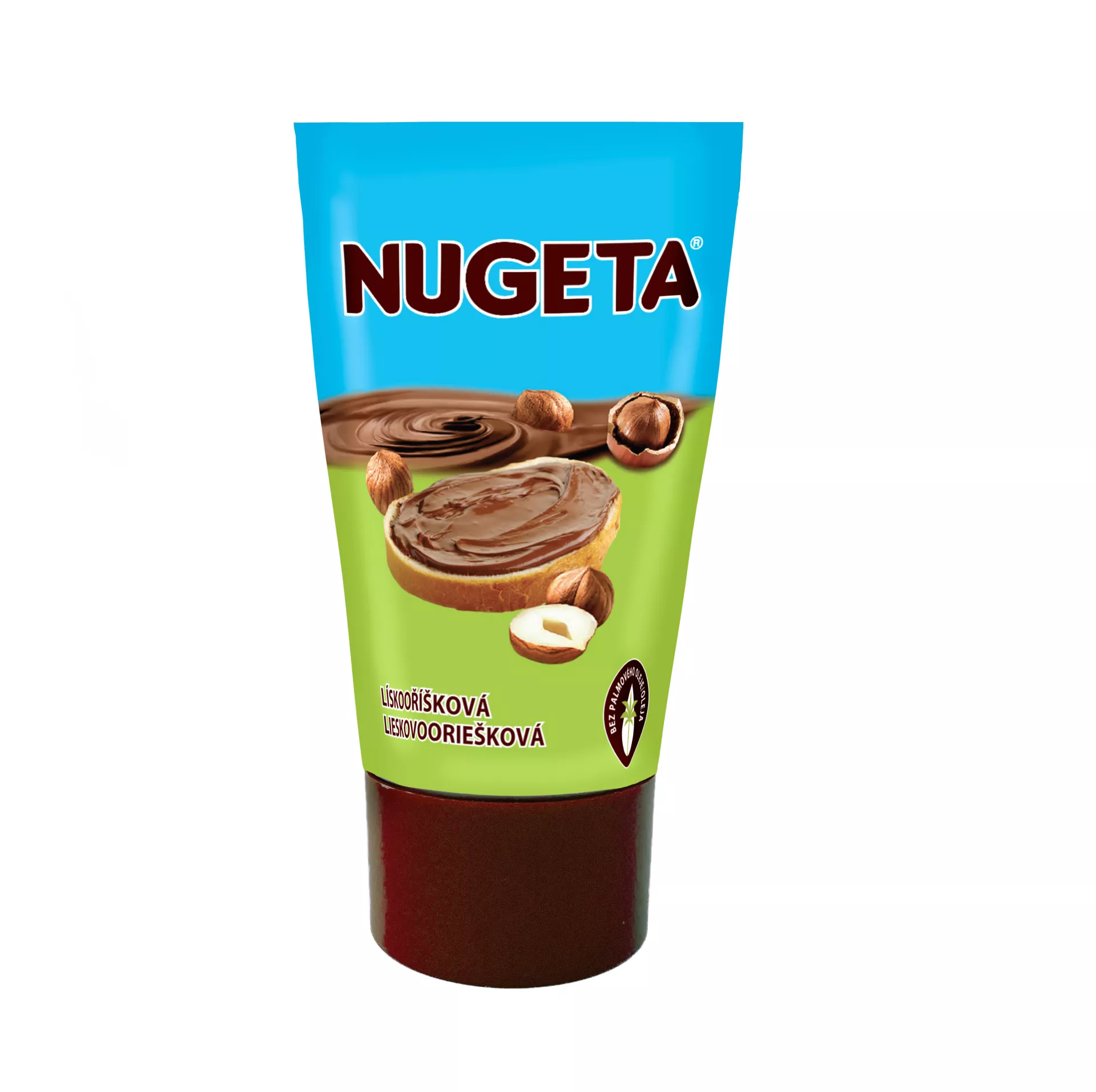 Nugeta tube hazelnut spread palm oil free 35 g