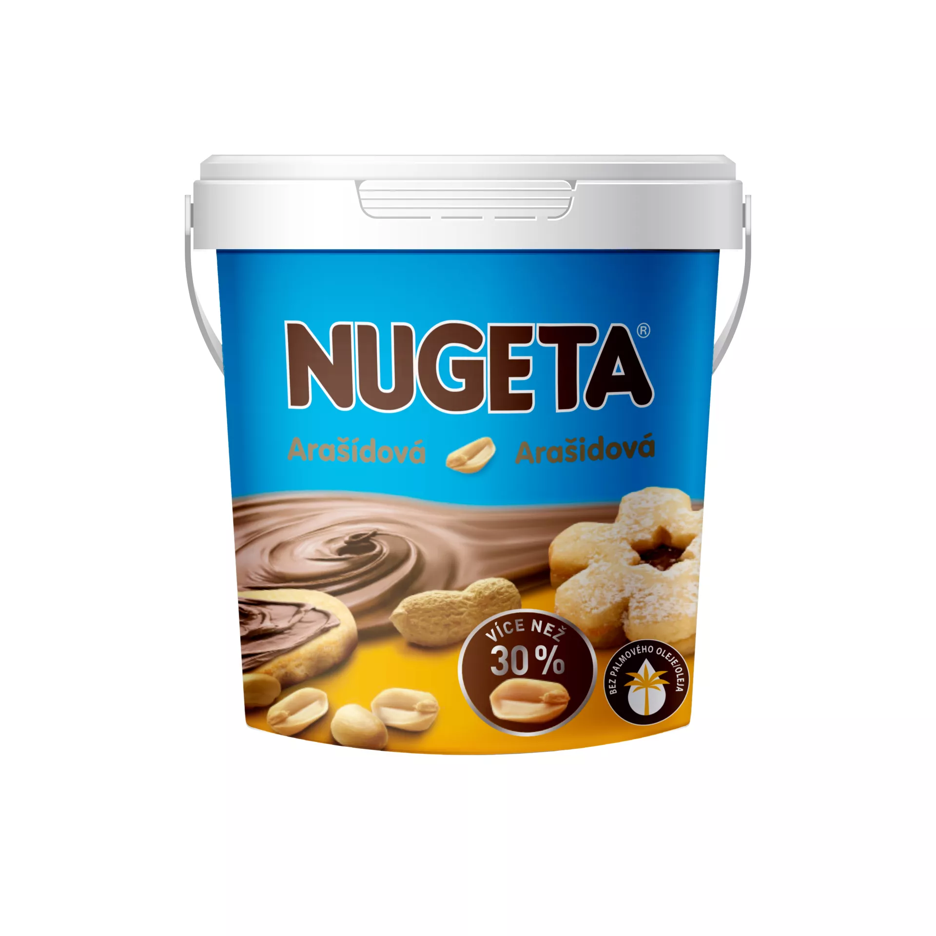 Nugeta peanut spread 1 kg palm oil free